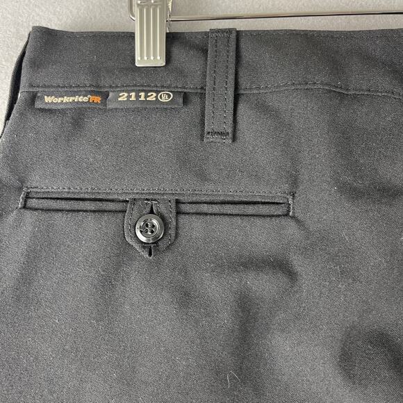 Workrite FR Pants Mens 36x31 Black Fire Resistant ARC 7 Cat 1 Nomex Workwear - Picture 11 of 15